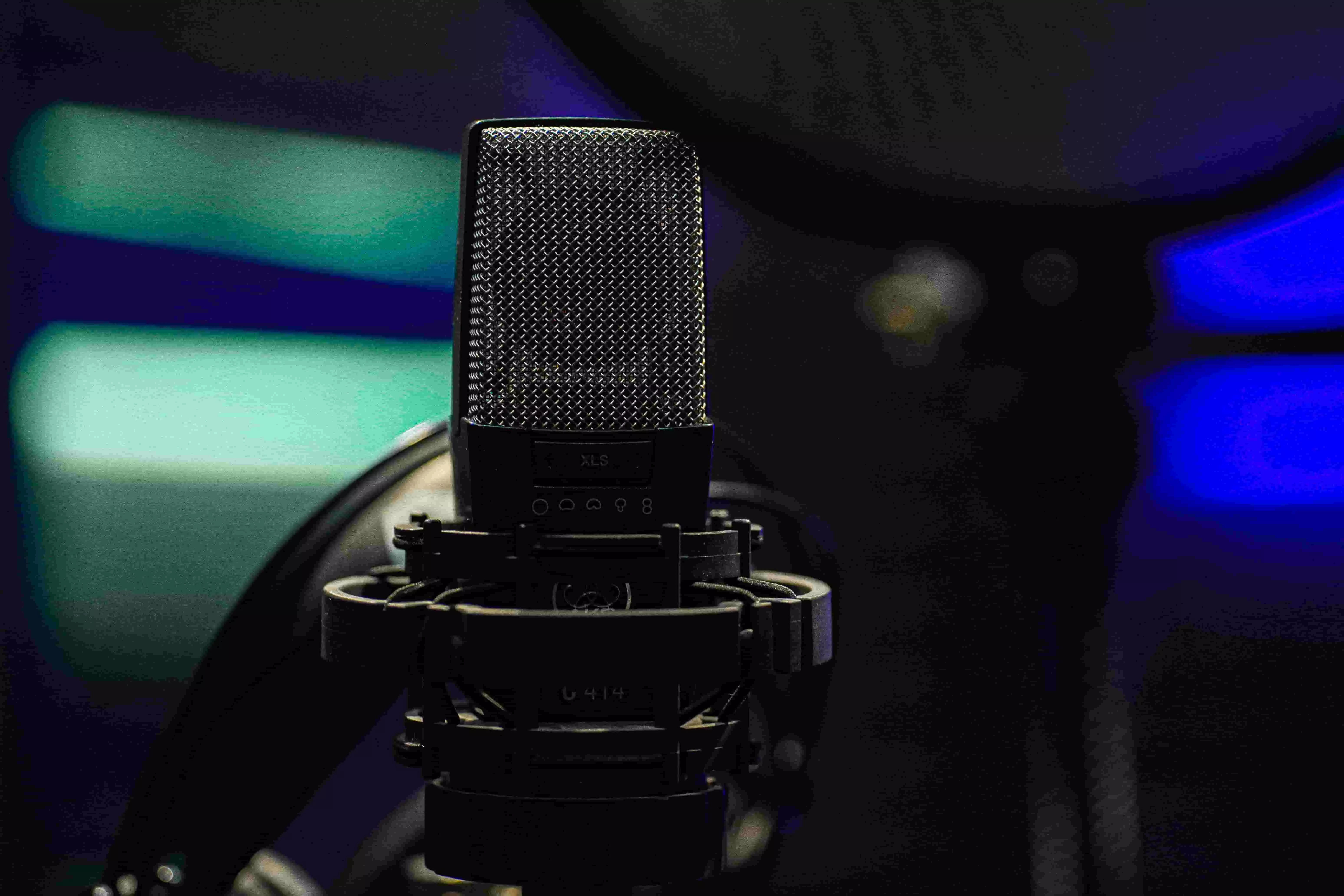 Immagine di un microfono